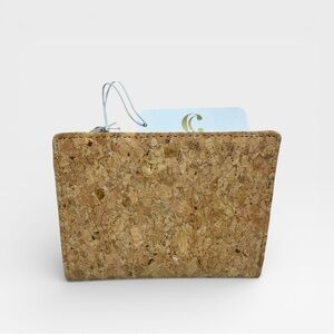 ❗5/$25❗Cork Card Wallet with ID Window